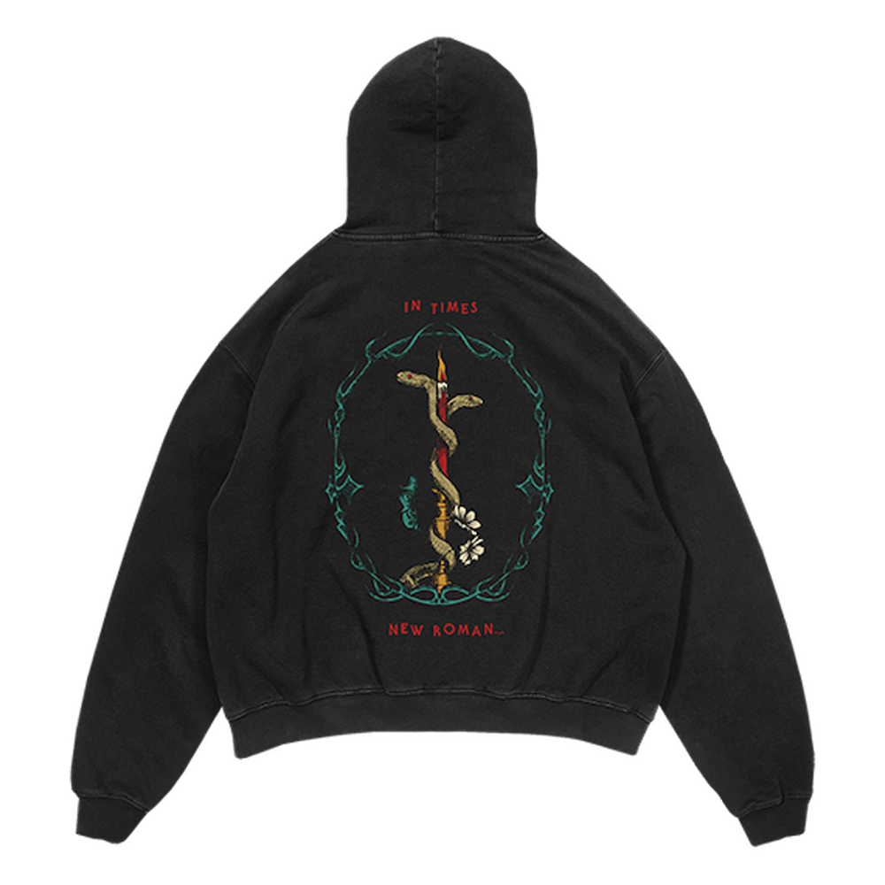 In Times New Roman... Snake Hoodie Back