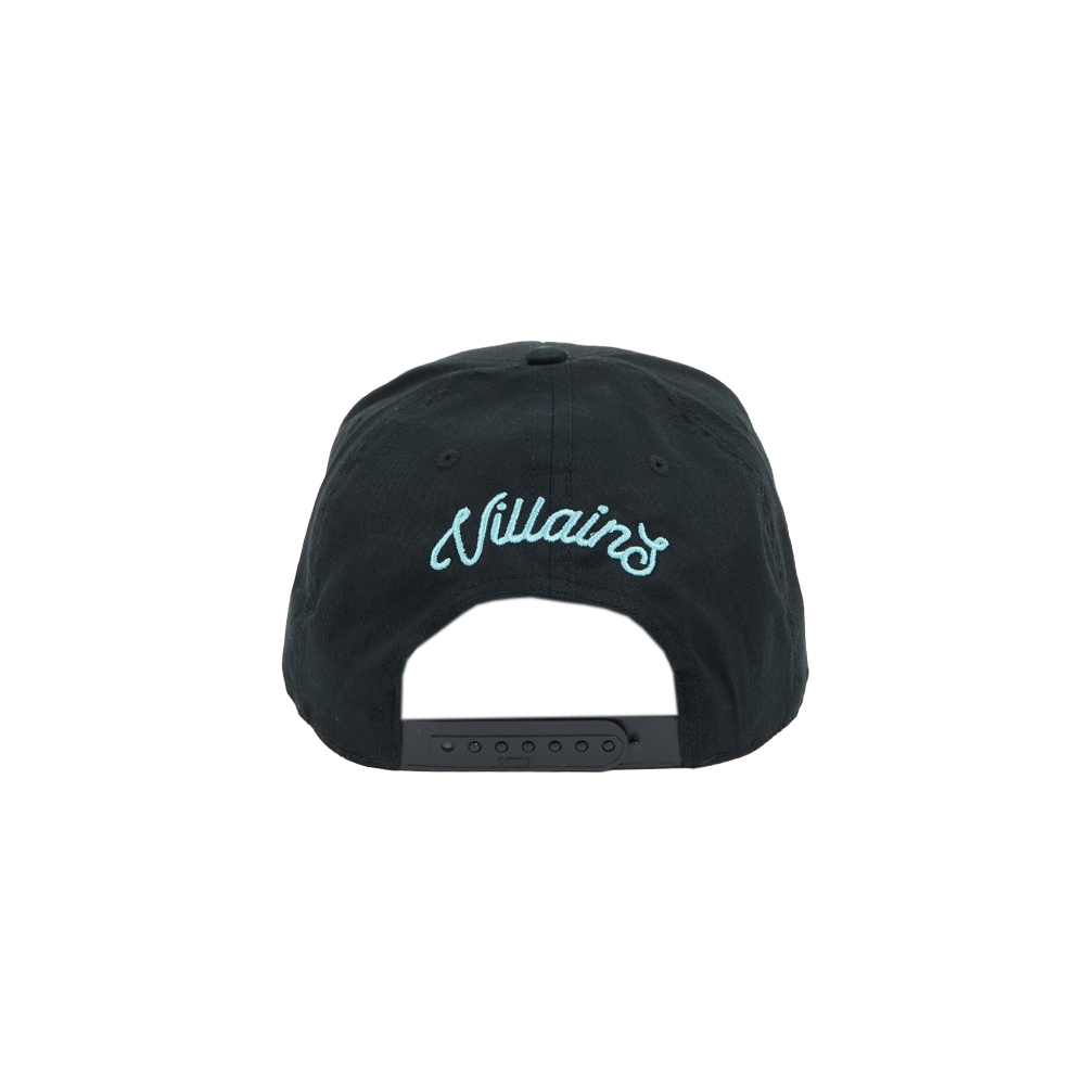VILLAINS Snapback Hat Back