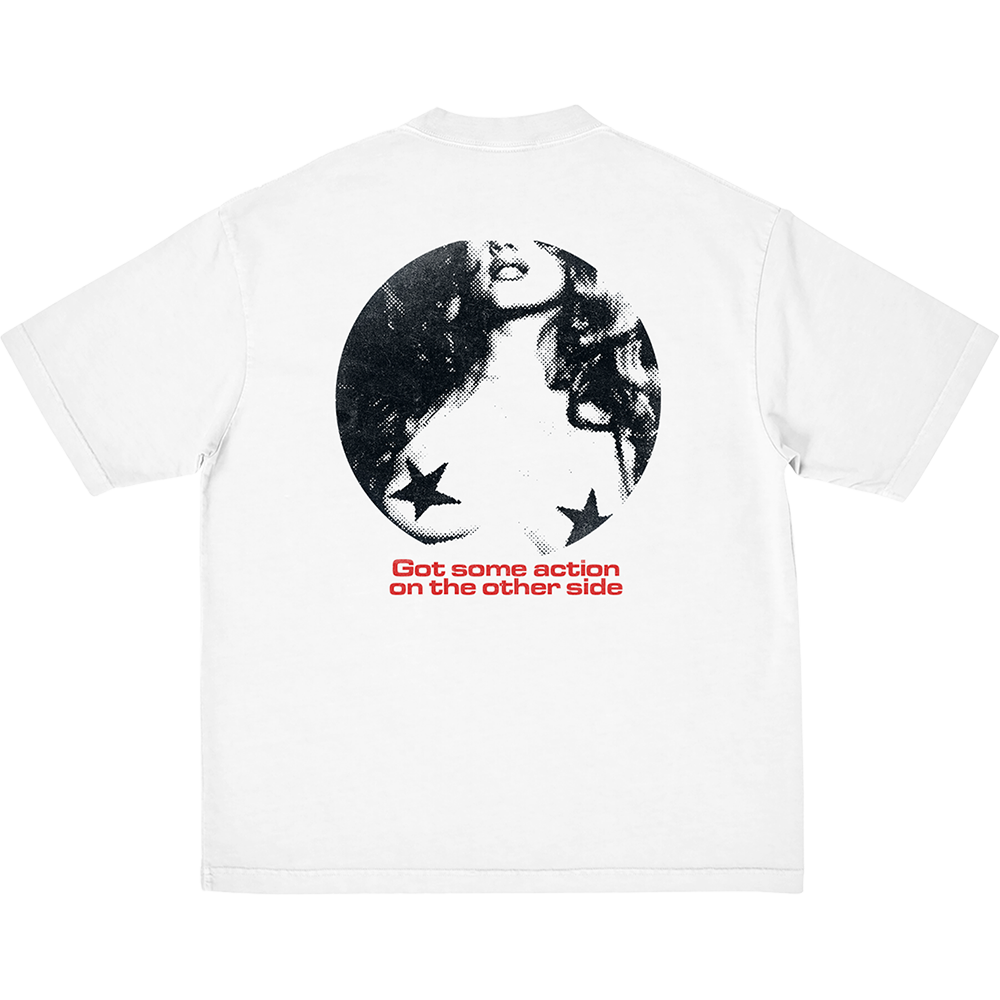 QOTSA White Tee Front