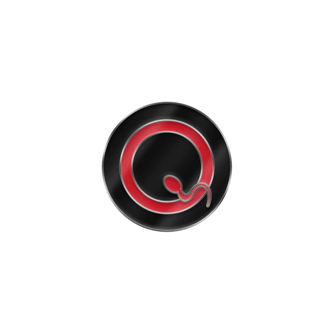 Red Q Pin