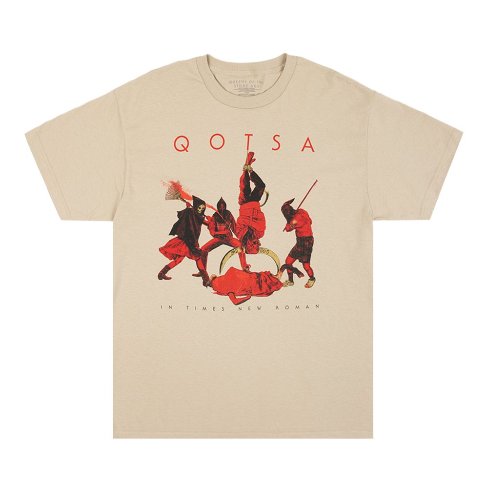 In Times New Sand T-Shirt Queens of the Stone Age Official Store