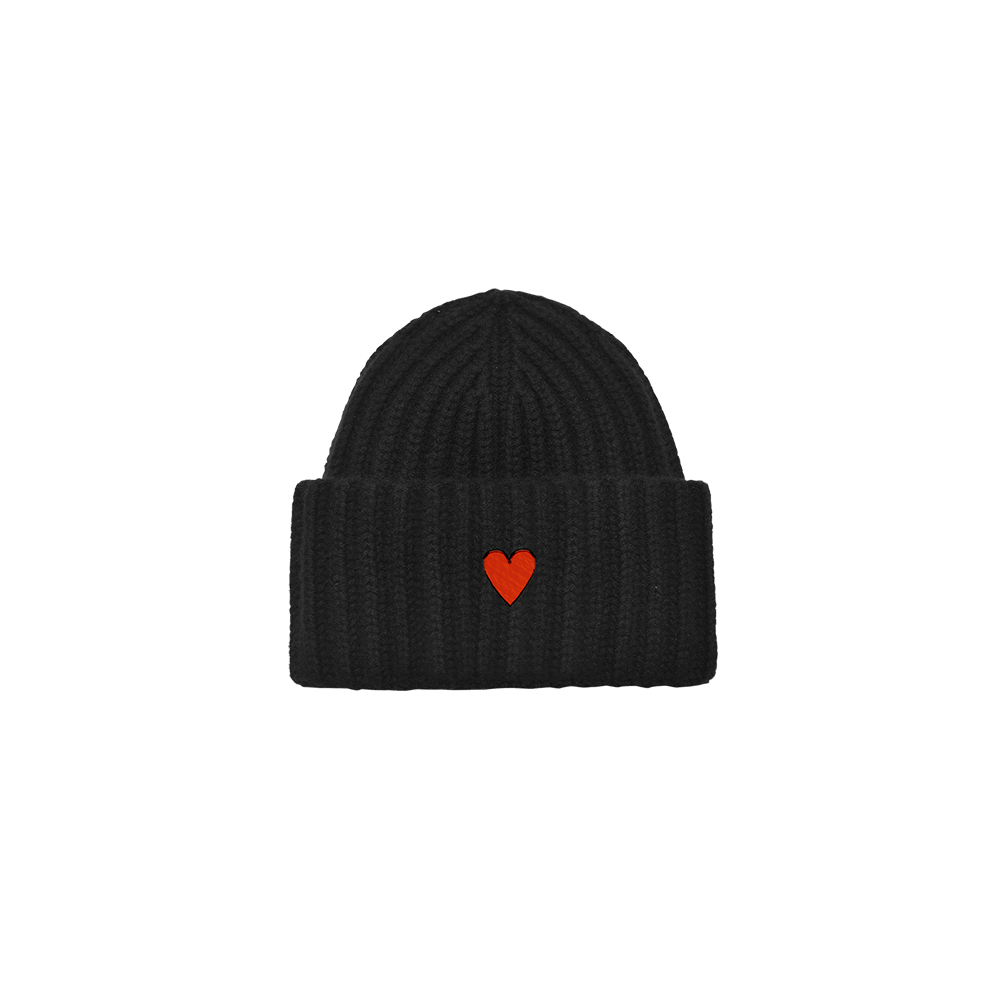 Queen of Hearts Beanie Back