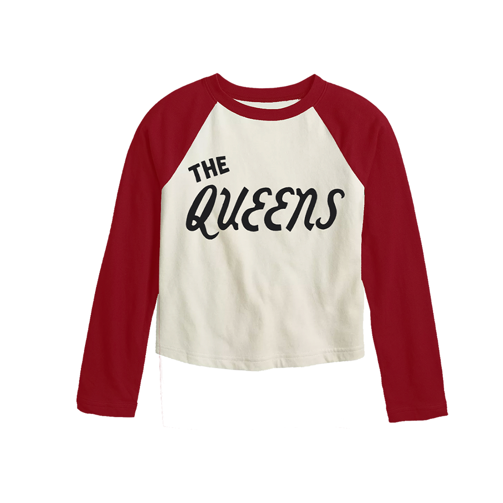 QOTSA Women's Cropped Raglan 