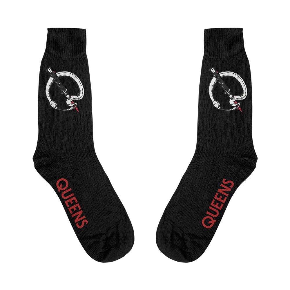 Q Emblem Socks