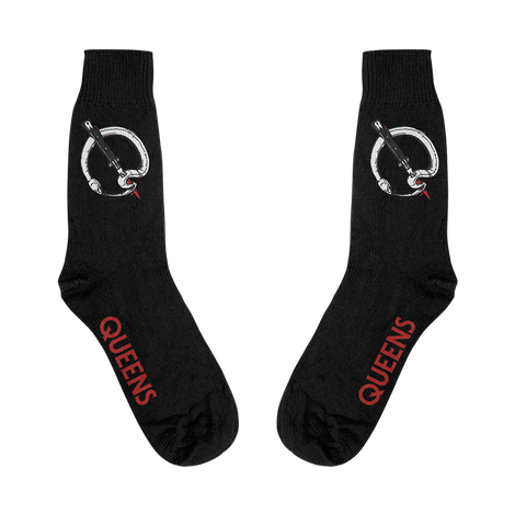 Q Emblem Socks