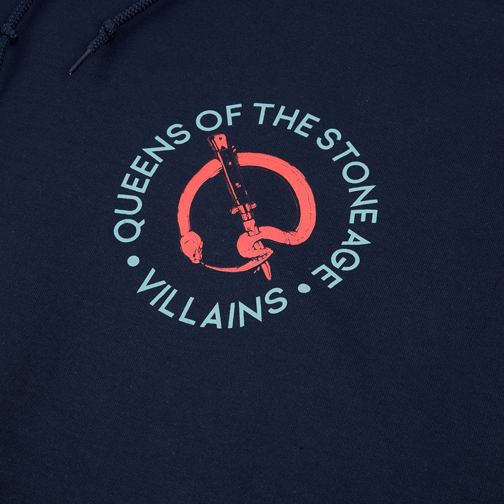 Unborn Again Navy Pullover Front Detail