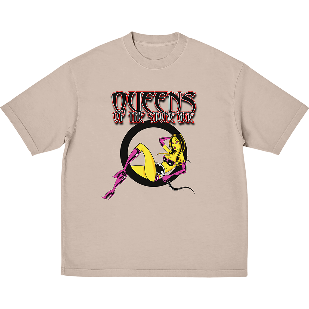 Q Lady T-Shirt Beige