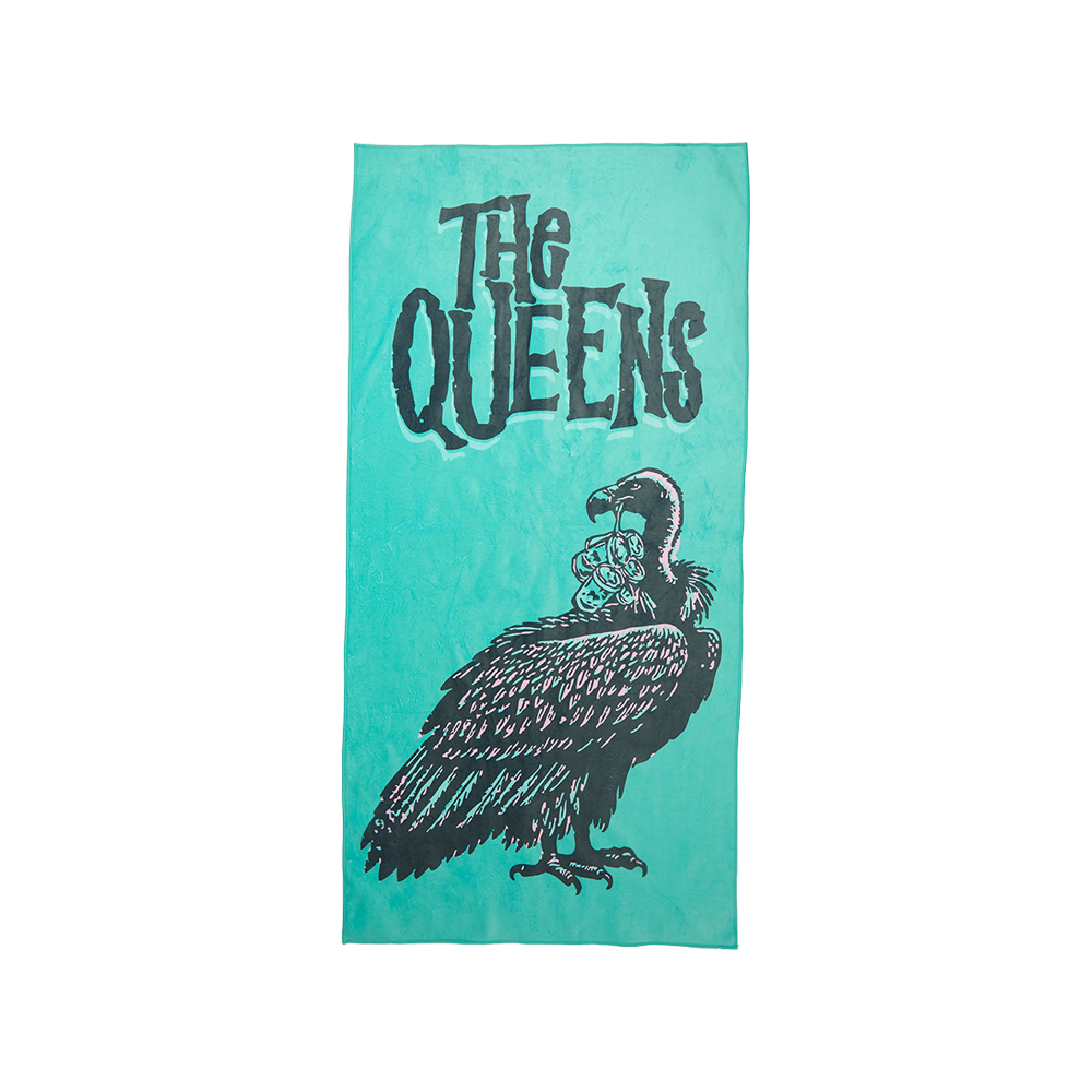 The Queens Vulture Towel Front