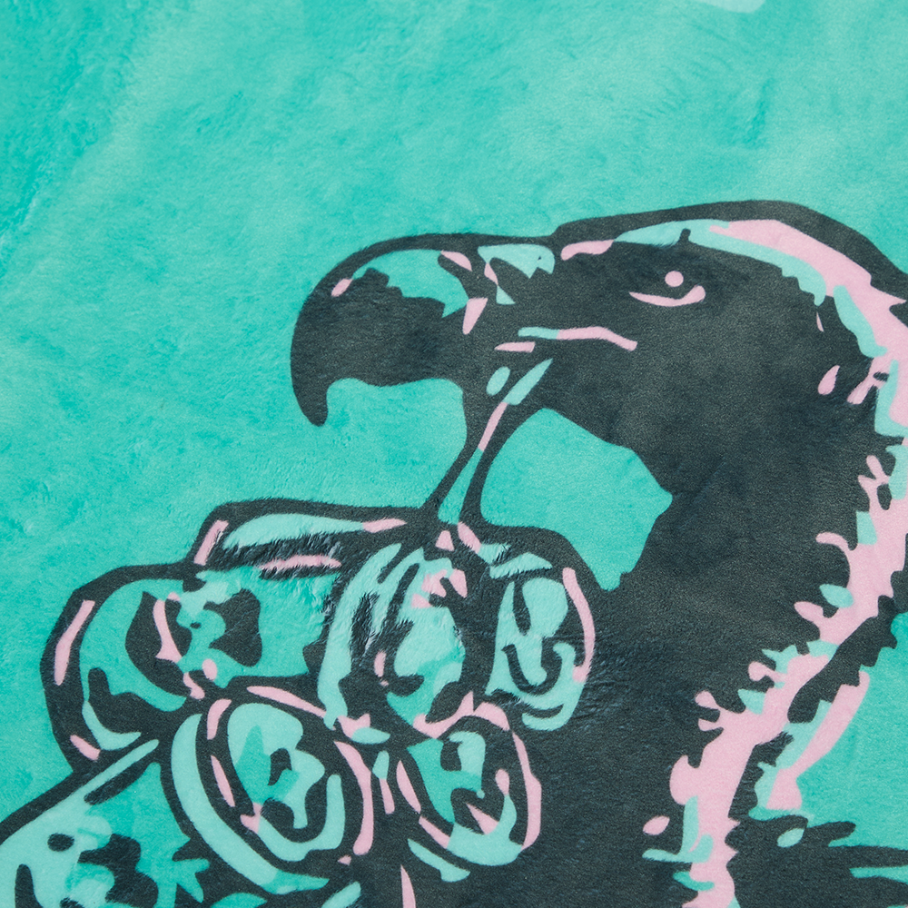 The Queens Vulture Towel Detail