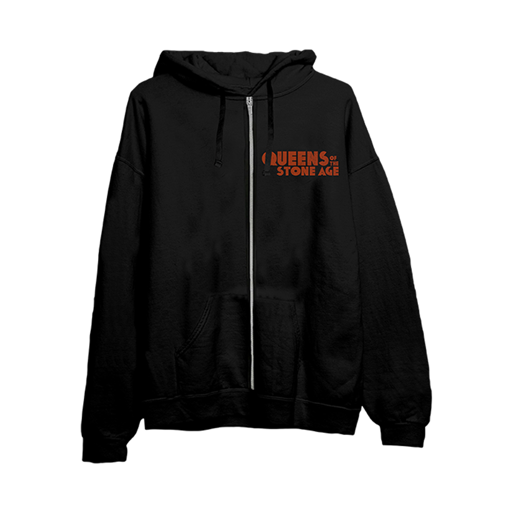 QOTSA Classics Zip Up Hoodie Queens of the Stone Age Official Store