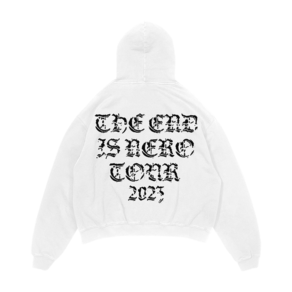 The End Is Nero Tour 2023 Glow Hoodie Back