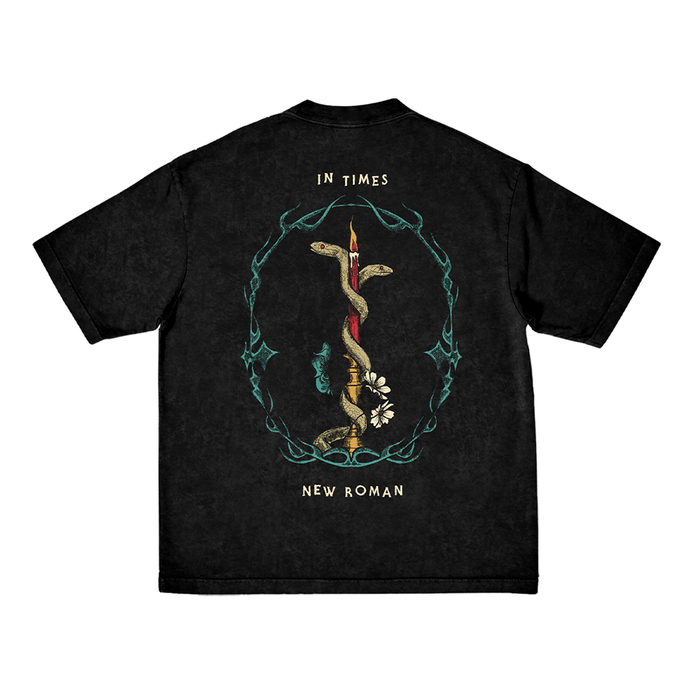 IN TIMES NEW ROMAN... SNAKE T-Shirt Back